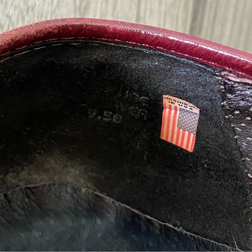 Earth Kalso Allure Comfort Maryjane Flats Shoes Brown Red Women’s Size 9.5 - Picture 10 of 10